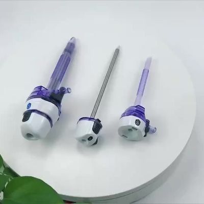 buon prezzo Anti trocar laparoscopici eliminabili di progettazione 5mm di slittamento in linea
